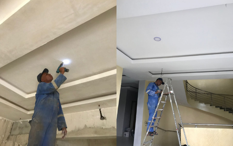 Recessed Ceiling Light Installation