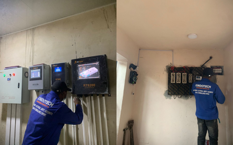 Industrial Control Panel & Load Management System Installation