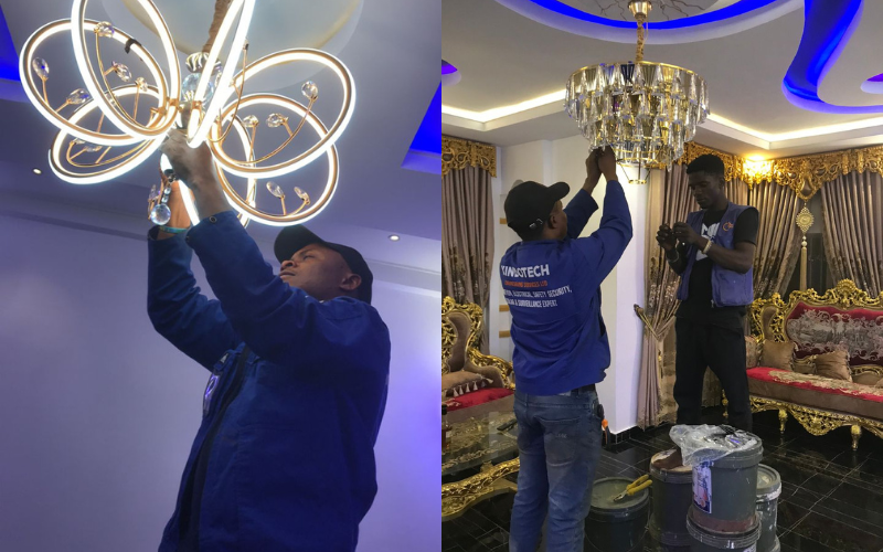 Luxury Chandelier & Decorative Lighting Installation